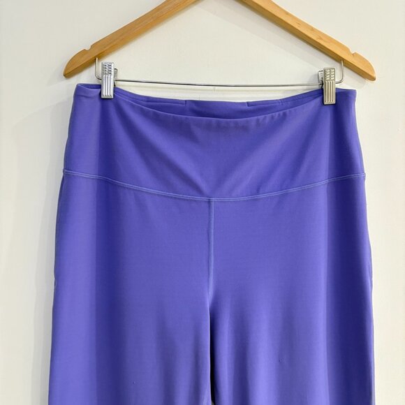 Lululemon Groove Super High-Rise Flared Pant Nulu Purple Size 14 - Picture 4 of 13